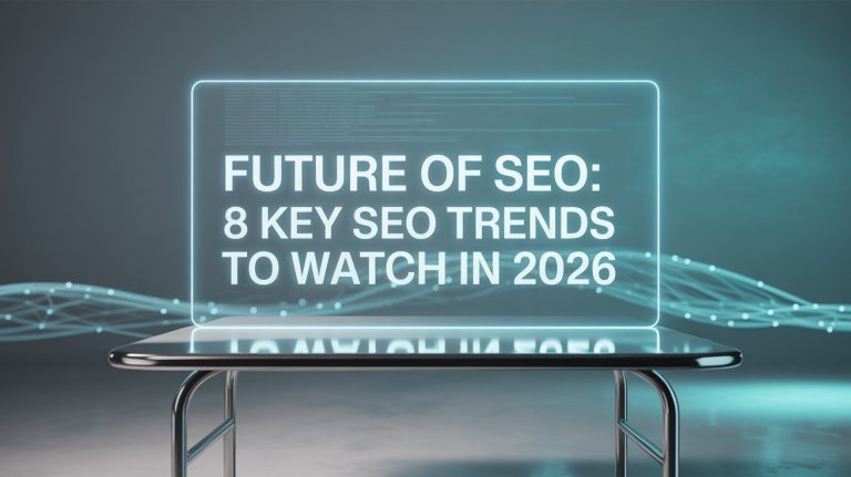 Future of SEO: 8 Key SEO Trends to Watch in 2025 & 2026