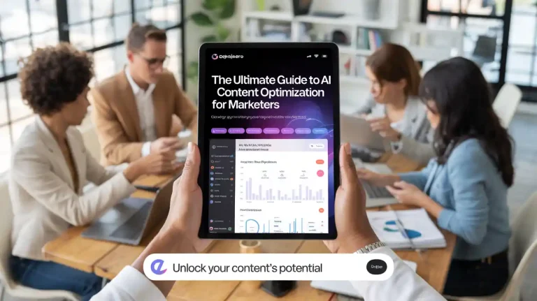 The Ultimate Guide to AI Content Optimization for Marketers