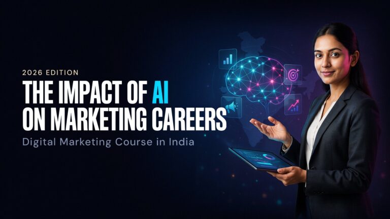 Digital Marketing Course in India: The Impact of AI on Marketing Careers
