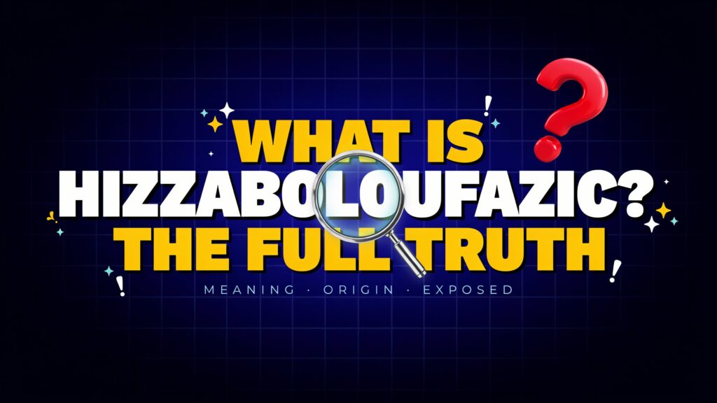 What Is Hizzaboloufazic