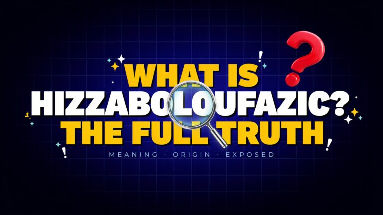 What Is Hizzaboloufazic
