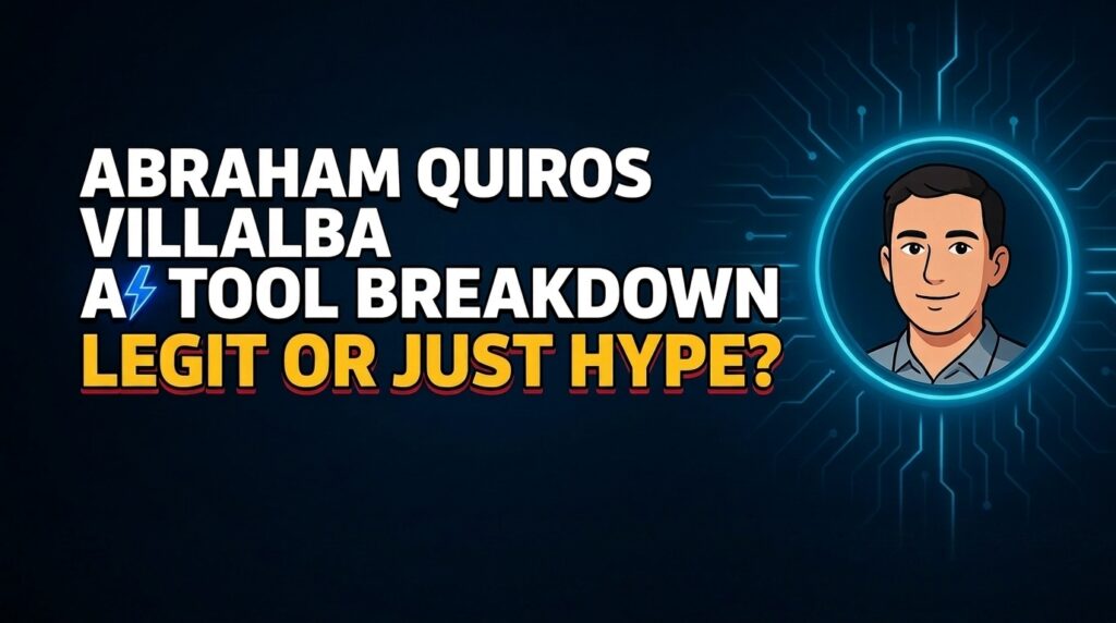 Abraham Quiros Villalba AI Tool